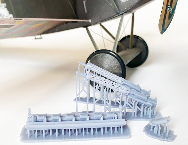 Detail Pack - Fokker D.VII MGs & Engine