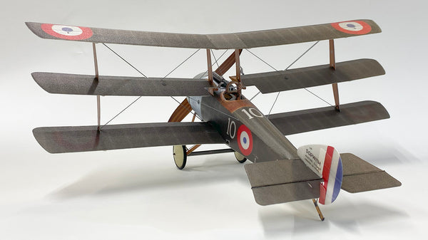 Microaces Sopwith Triplane CAM '10' Flown by QM Pierre Malvoisin