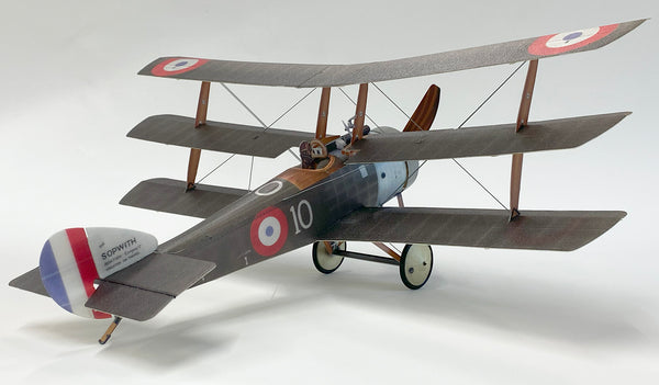 Microaces Sopwith Triplane CAM '10' Flown by QM Pierre Malvoisin