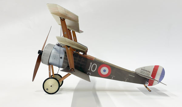 Microaces Sopwith Triplane CAM '10' Flown by QM Pierre Malvoisin