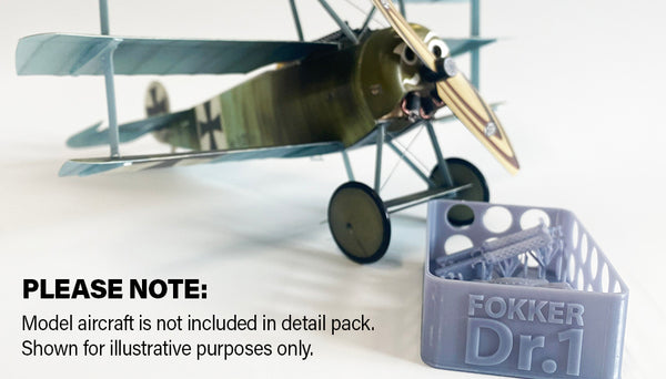 Detail Pack - Fokker Triplane Rotary Engine & Spandau MGs