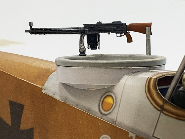 Detail Pack - Hansa Brandenburg W12 Engine Exhaust & MGs