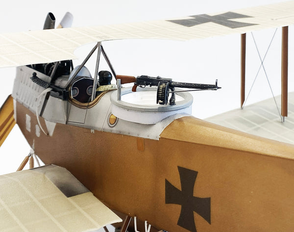 Detail Pack - Hansa Brandenburg W12 Engine Exhaust & MGs