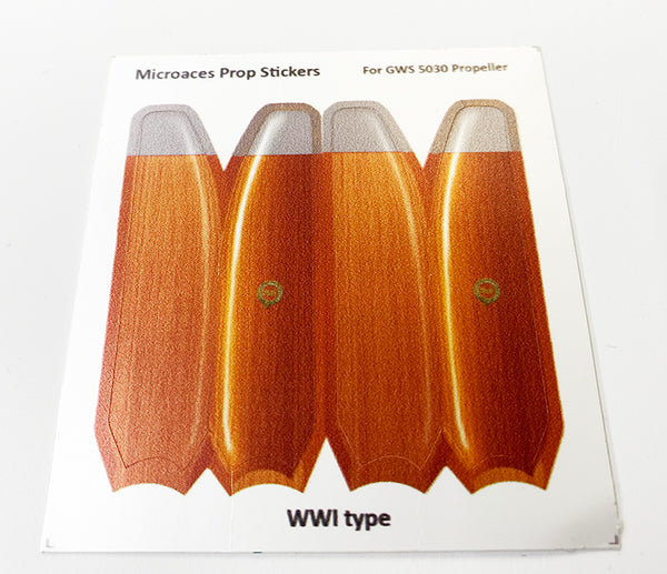 Microaces GWS Prop Stickers - 3 Pack